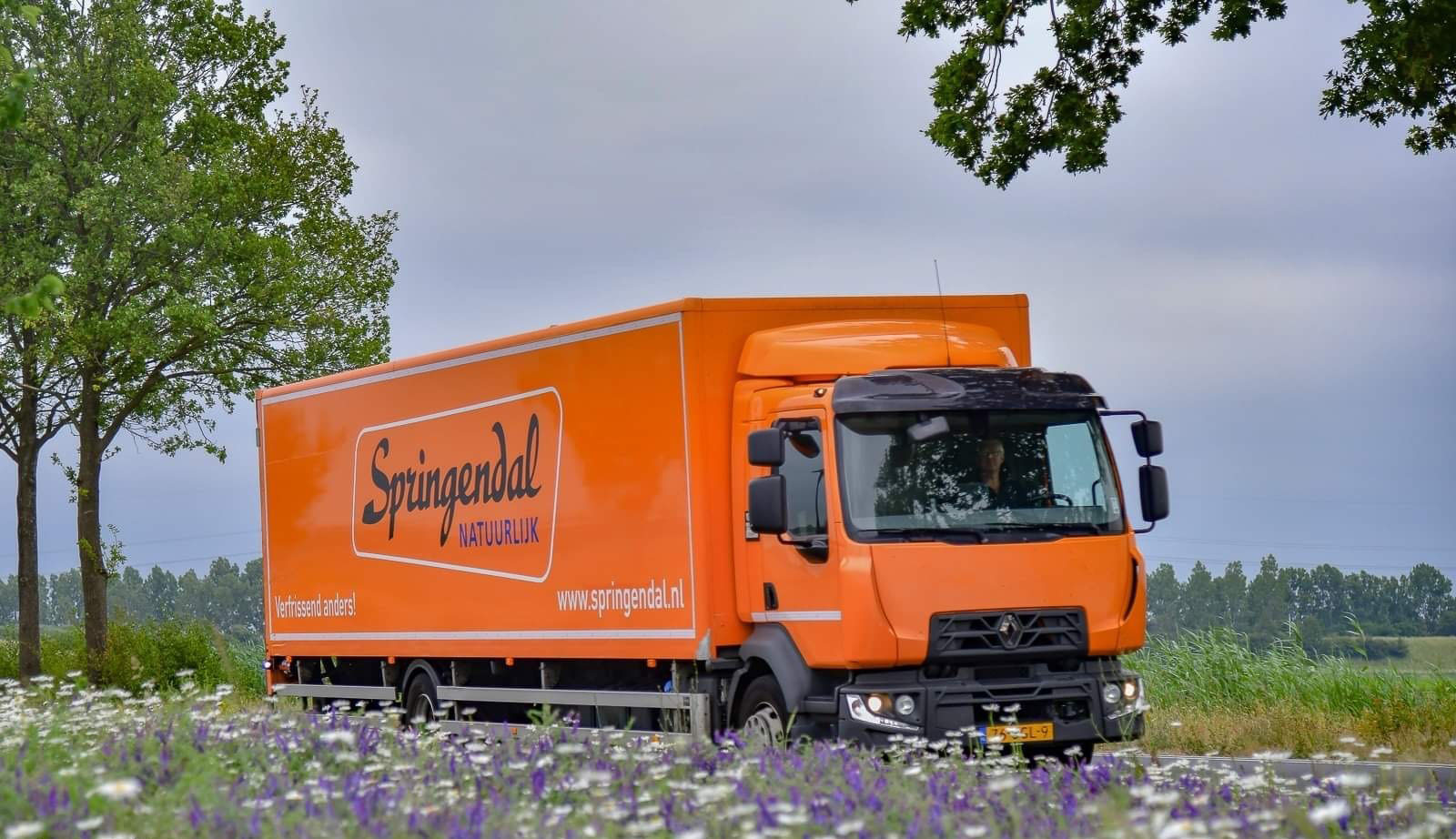 Vrachtwagen Springendal Wasserij